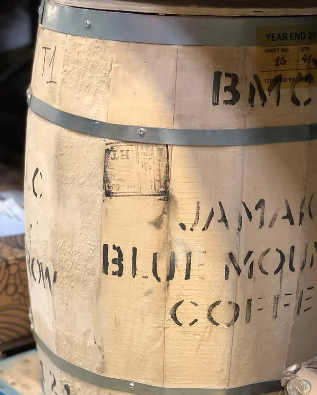 Jamaica Blue Mountain Coffee Barrel