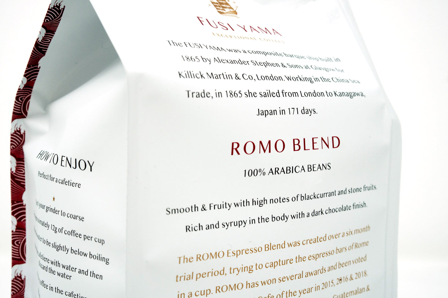 ROMO Blend: 500g Wholebean