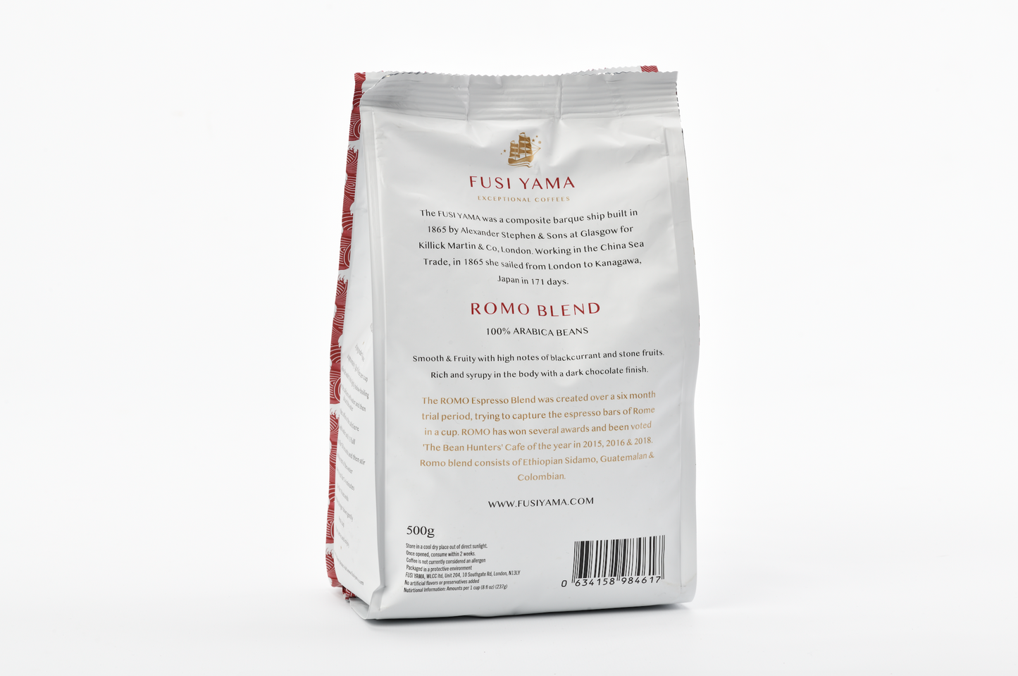 ROMO Blend: 500g Wholebean